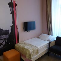 そしてもう一つベッドが。3人で泊まれる部屋を独り占めｗ