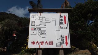 鵜戸神宮の奥の方に洞窟神社の「波切神社」があります。