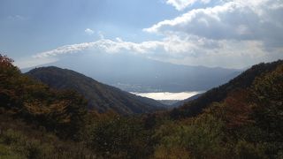 峠を越えたら絶景が待っています！