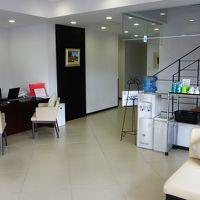 ロビーとフロントです。