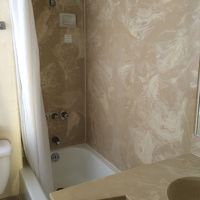 水圧強め、排水もよい