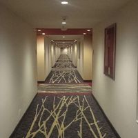 びっくりするほどながい廊下。