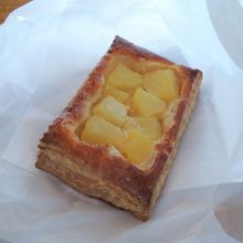 クランブルアップルパイ