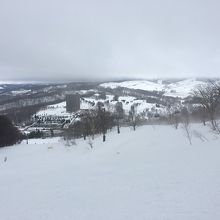 初心者コースから麓を見たところ