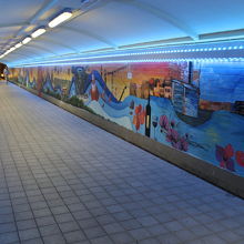 ボートキーからクラークキー方面へ行く途中にあるトンネル