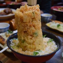 かき揚げ丼