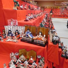 護国神社のひな祭り。