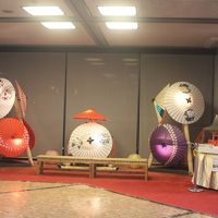 和風旅館を感じさせるロビーです。