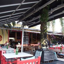 私たちが入ったレストラン