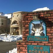 猫のダヤン"が主人公の世界が展示されています(館内は撮影禁止)。”