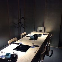 個室をお願いしました。