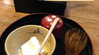 自分で点てる抹茶