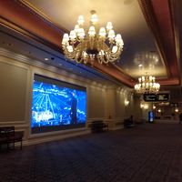 フロント階には豪華なシャンデリアとシャンデリアがあります