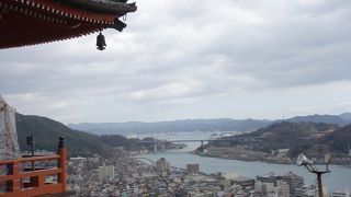 尾道の街が見下ろせます