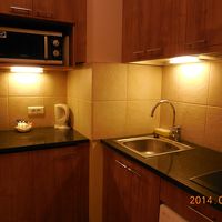 キッチンには電子レンジも食洗器もあり