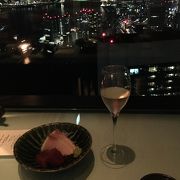 夜景が綺麗でした。