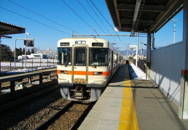 大きな駐車場があります