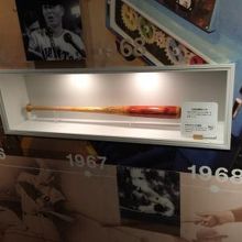 バットも展示されています。