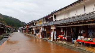 宿場町の面影を残す熊川の町並み