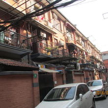 花園坊は長屋方式です。