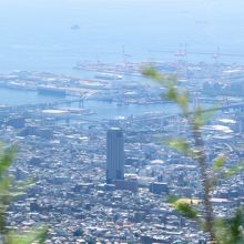 神戸市内が一望