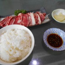 馬刺し定食