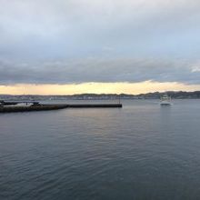 錦江湾を眺めながら鹿児島市内へ