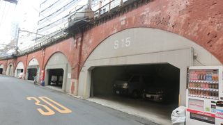 線路下の赤煉瓦街