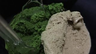 本格的な抹茶アイス