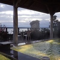 露天からの見附島