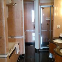 シャワーブースの使い勝手が良かった