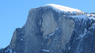 ハーフドームを望めるスポット！