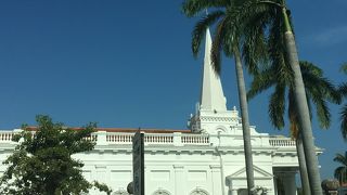 外観が美しい教会です