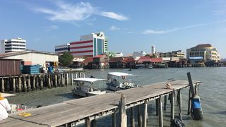 水上生活の営みが見れます