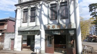 ３階だての化粧品屋