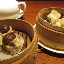 オーダー制の飲茶を楽しみました。