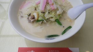 特性ちゃんぽんを選べばよかった「会楽園」