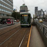 広島といえば路面電車！