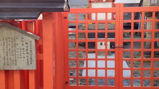 今御門商店街辺りにある