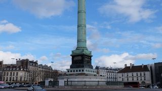 フランス革命の発端バスチーユ牢獄のあった　バスティーユ広場