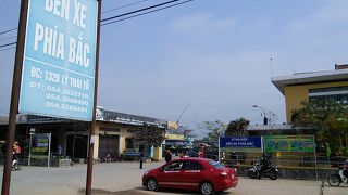 北部方面のバスが出る