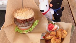 美味しいハンバーガー