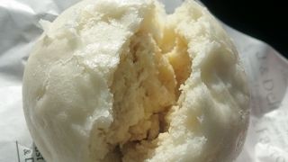 山江サービスエリアでほかほかの栗まん