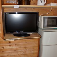 ソファベッドと同じところにある家電品