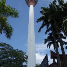 KLタワー（ホップオンホップオフバスの乗り場から）