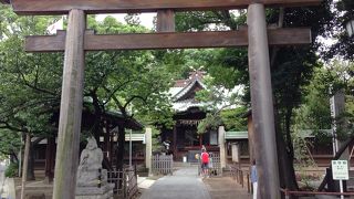 品川神社と双璧をなす