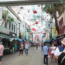 活気あるチャイナタウン