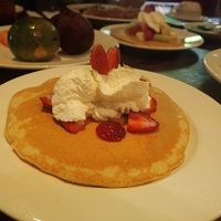 朝ごはんのパンケーキ