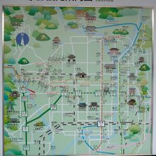 京都中心部からは離れています