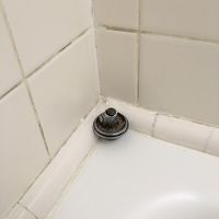 お風呂の栓がポツンと置かれてました